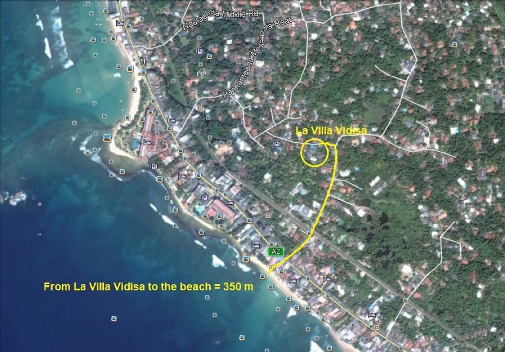Vidisa Hotel Hikkaduwa Bagian luar foto